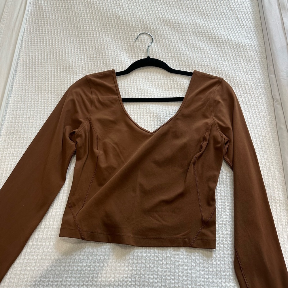 Lululemon long sleeve align top